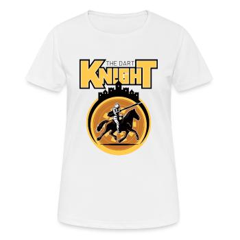 the Dart Knight Rider - Frauen T-Shirt atmungsaktiv - Weiß - Vorne - AI Model Female 172 dark (172cm)