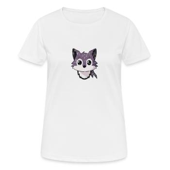 sucre, sucré, kawaii, raffiné, sucre glace, litière - T-shirt respirant Femme - blanc - Devant - AI Model Female 172 dark (172cm)