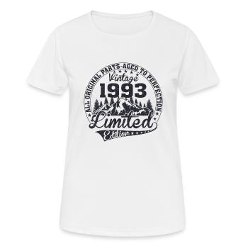 1993 - Women's Breathable T-Shirt - white - Front - AI Model Female 172 dark (172cm)