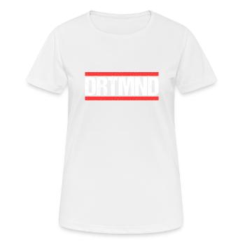 Dortmunderin Dortmunder Dortmund - Frauen T-Shirt atmungsaktiv - Weiß - Vorne - AI Model Female 172 dark (172cm)