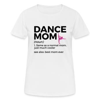 Tanzen Für Tänzer - Frauen T-Shirt atmungsaktiv - Weiß - Vorne - AI Model Female 172 dark (172cm)