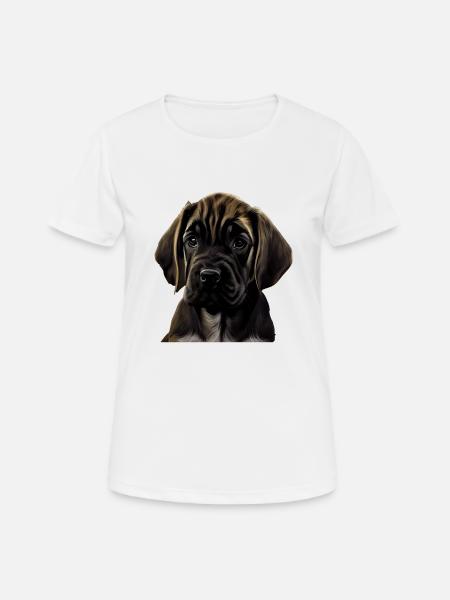 Great Dane Great Dane Dog Dogs Great Dane - Women's Breathable T-Shirt - white