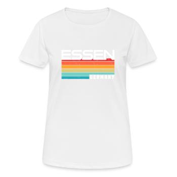 Essenerin Essener Essen - Frauen T-Shirt atmungsaktiv - Weiß - Vorne - AI Model Female 172 dark (172cm)