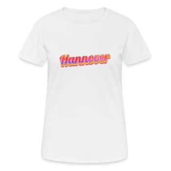 Hannoveranerin Hannoveraner Hannover - Frauen T-Shirt atmungsaktiv - Weiß - Vorne - AI Model Female 172 dark (172cm)