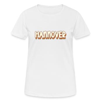 Hannoveranerin Hannoveraner Hannover - Frauen T-Shirt atmungsaktiv - Weiß - Vorne - AI Model Female 172 dark (172cm)
