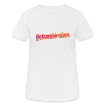 Gelsenkirchenerin Gelsenkirchener Gelsenkirchen - T-shirt respirant Femme - blanc - Devant - AI Model Female 172 dark (172cm)
