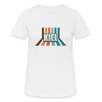 Kielerin Kieler Kiel - Women's Breathable T-Shirt - white - Front - AI Model Female 172 dark (172cm)