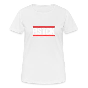 Rostockerin Rostocker Rostock - Frauen T-Shirt atmungsaktiv - Weiß - Vorne - AI Model Female 172 dark (172cm)
