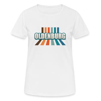 Oldenburgerin Oldenburger Oldenburg - T-shirt respirant Femme - blanc - Devant - AI Model Female 172 dark (172cm)