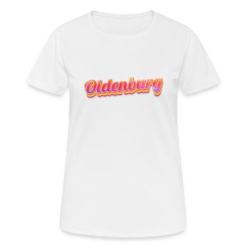 Oldenburgerin Oldenburger Oldenburg - T-shirt respirant Femme - blanc - Devant - AI Model Female 172 dark (172cm)
