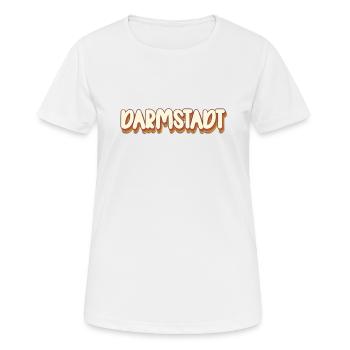 Darmstadter Darmstädter Darmstadt - T-shirt respirant Femme - blanc - Devant - AI Model Female 172 dark (172cm)