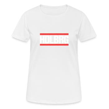 Heidelbergerin Heidelberger Heidelberg - Frauen T-Shirt atmungsaktiv - Weiß - Vorne - AI Model Female 172 dark (172cm)