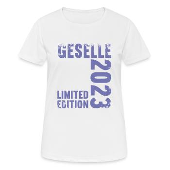 Geselle Gesellenprüfung bestanden Gesellen - Frauen T-Shirt atmungsaktiv - Weiß - Vorne - AI Model Female 172 dark (172cm)