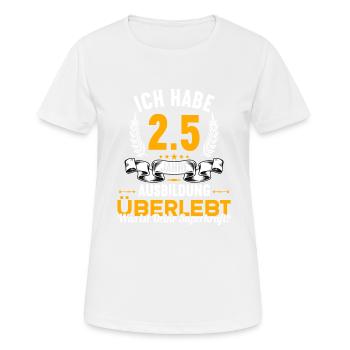 Geselle Gesellenprüfung bestanden Gesellen - Frauen T-Shirt atmungsaktiv - Weiß - Vorne - AI Model Female 172 dark (172cm)