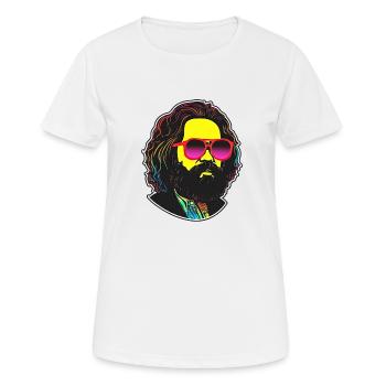Le communisme a quitté le marxisme Karl Marx - T-shirt respirant Femme - blanc - Devant - AI Model Female 172 dark (172cm)