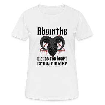 Satan Beelzebub Teufel Gothic Pentagram Mystisch - Frauen T-Shirt atmungsaktiv - Weiß - Vorne - AI Model Female 172 dark (172cm)