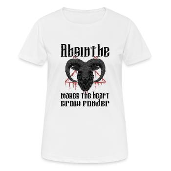 Satan Beelzebub Teufel Gothic Pentagram Mystisch - Frauen T-Shirt atmungsaktiv - Weiß - Vorne - AI Model Female 172 dark (172cm)