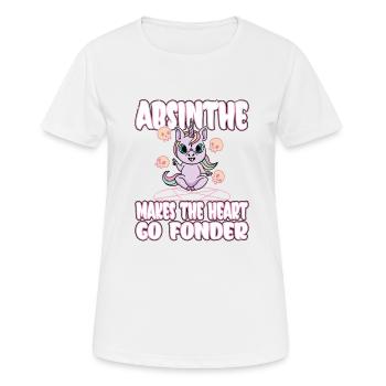 Satan Belzébuth Diable Gothique Pentagramme Mystique - T-shirt respirant Femme - blanc - Devant - AI Model Female 172 dark (172cm)
