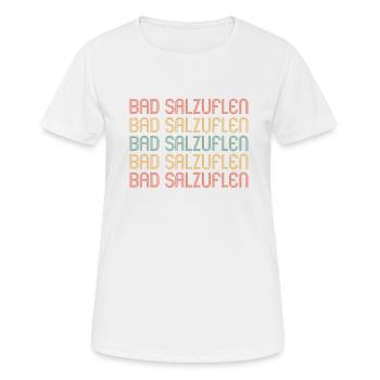 Bad Salzuflenerin Bad Salzuflener Bad Salzuflen - Women's Breathable T-Shirt - white - Front - AI Model Female 172 dark (172cm)