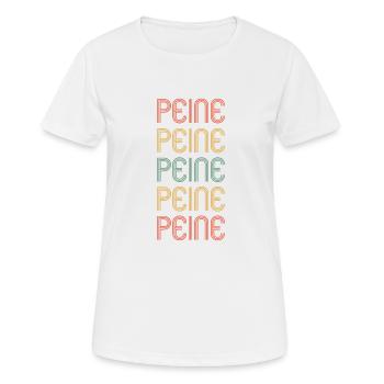 Peinerin Peiner Peine - Women's Breathable T-Shirt - white - Front - AI Model Female 172 dark (172cm)