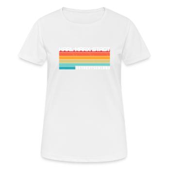 Karl Marx Städter Städterin Karl Marx Stadt - Frauen T-Shirt atmungsaktiv - Weiß - Vorne - AI Model Female 172 dark (172cm)