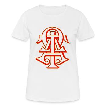 Je suis Alpha et Omega Jesus Christ Hope Religious - T-shirt respirant Femme - blanc - Devant - AI Model Female 172 dark (172cm)