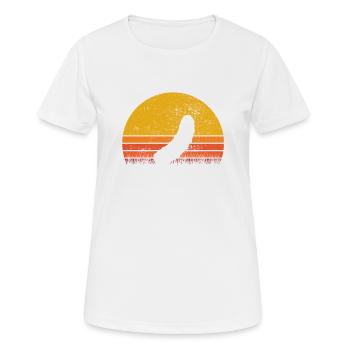 Gurke Gewürzgurke Retro Geschenk - Frauen T-Shirt atmungsaktiv - Weiß - Vorne - AI Model Female 172 dark (172cm)