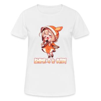 Anime et K-pop Musique pop coréenne Kpop - T-shirt respirant Femme - blanc - Devant - AI Model Female 172 dark (172cm)