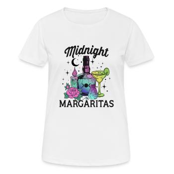 Sweet Halloween Witch Spell – Midnight Margaritas - T-shirt respirant Femme - blanc - Devant - AI Model Female 172 dark (172cm)