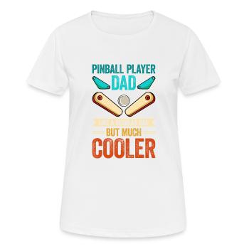 Pinball Machine Pinball Machine - Women's Breathable T-Shirt - white - Front - AI Model Female 172 dark (172cm)