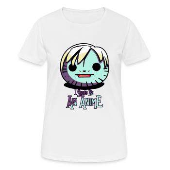 Cartoon Manga Creature, I Should Be an Anime - Women's Breathable T-Shirt - white - Front - AI Model Female 172 dark (172cm)