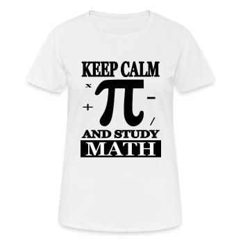 Mathe studieren Math-Student Mathematik Geschenk - Frauen T-Shirt atmungsaktiv - Weiß - Vorne - AI Model Female 172 dark (172cm)