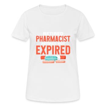 Apotheker Geschenk Apotheke - Frauen T-Shirt atmungsaktiv - Weiß - Vorne - AI Model Female 172 dark (172cm)