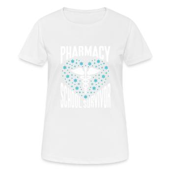 Apotheker Geschenk Apotheke - Frauen T-Shirt atmungsaktiv - Weiß - Vorne - AI Model Female 172 dark (172cm)