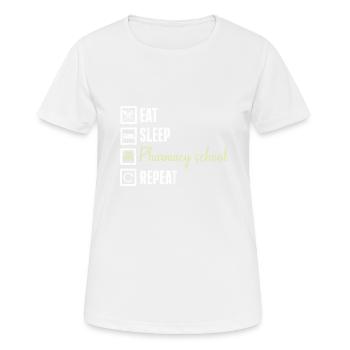 Apotheker Geschenk Apotheke - Frauen T-Shirt atmungsaktiv - Weiß - Vorne - AI Model Female 172 dark (172cm)