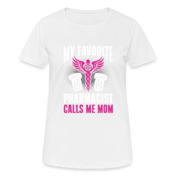 Apotheker Geschenk Apotheke - Frauen T-Shirt atmungsaktiv - Weiß - Vorne - AI Model Female 172 dark (172cm)
