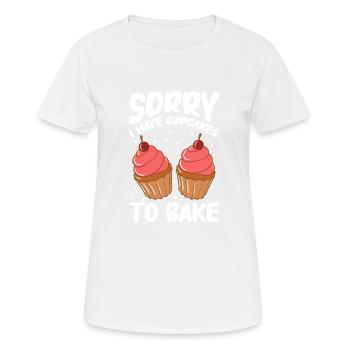 Brot backen Bäcker Bäckerei Brot machen - Frauen T-Shirt atmungsaktiv - Weiß - Vorne - AI Model Female 172 dark (172cm)