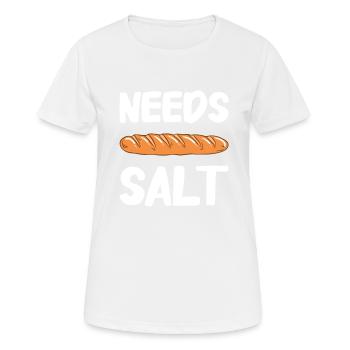 Baking Bread Bakery Bakery Bread Making - Women's Breathable T-Shirt - white - Front - AI Model Female 172 dark (172cm)