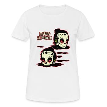 Japan's Edo period, the fate of the samurai - Women's Breathable T-Shirt - white - Front - AI Model Female 172 dark (172cm)