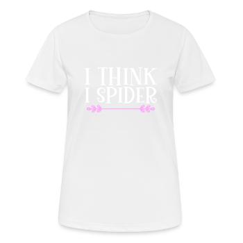 That´s me sausage. Denglisch - Frauen T-Shirt atmungsaktiv - Weiß - Vorne - AI Model Female 172 dark (172cm)