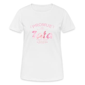 Promue Tata 2024 French Pregnancy Announcement - Women's Breathable T-Shirt - white - Front - AI Model Female 172 dark (172cm)