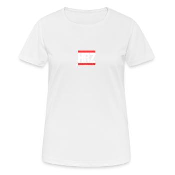 Harz - Frauen T-Shirt atmungsaktiv - Weiß - Vorne - AI Model Female 172 dark (172cm)