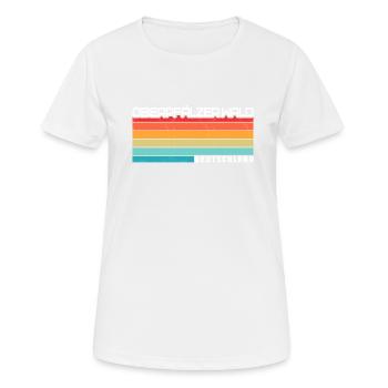 Upper Palatinate Forest - Women's Breathable T-Shirt - white - Front - AI Model Female 172 dark (172cm)