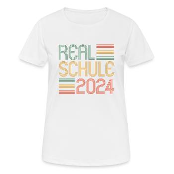 Lycée Jeunes Filles Lycée 2024 - T-shirt respirant Femme - blanc - Devant - AI Model Female 172 dark (172cm)