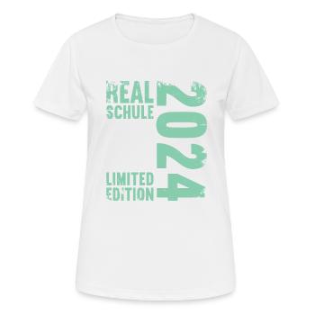 Lycée Jeunes Filles Lycée 2024 - T-shirt respirant Femme - blanc - Devant - AI Model Female 172 dark (172cm)