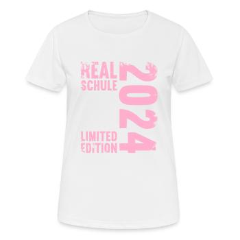 Lycée Jeunes Filles Lycée 2024 - T-shirt respirant Femme - blanc - Devant - AI Model Female 172 dark (172cm)