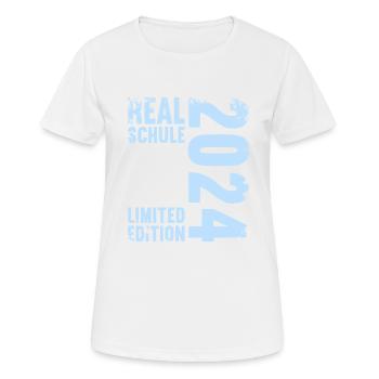 Lycée Jeunes Filles Lycée 2024 - T-shirt respirant Femme - blanc - Devant - AI Model Female 172 dark (172cm)