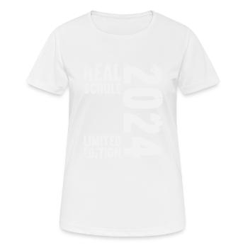 Lycée Jeunes Filles Lycée 2024 - T-shirt respirant Femme - blanc - Devant - AI Model Female 172 dark (172cm)