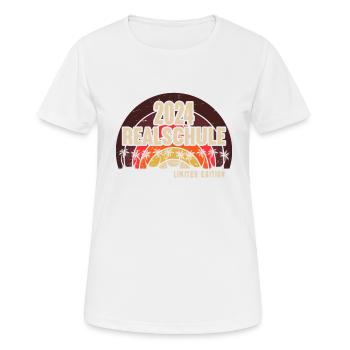 Lycée Jeunes Filles Lycée 2024 - T-shirt respirant Femme - blanc - Devant - AI Model Female 172 dark (172cm)