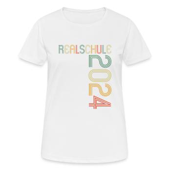 Lycée Jeunes Filles Lycée 2024 - T-shirt respirant Femme - blanc - Devant - AI Model Female 172 dark (172cm)